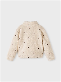 LIL ATELIER Mariehøne Teddy Jakke Nalo Fog